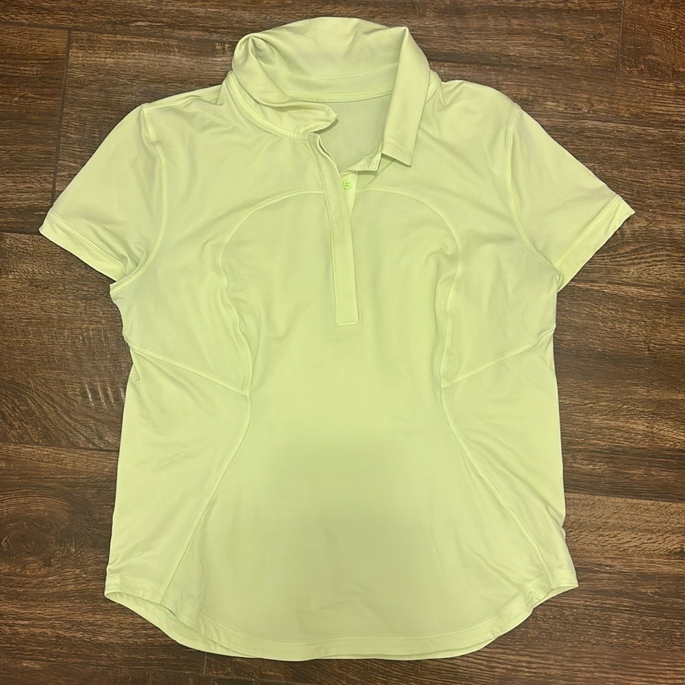 Lululemon quick dry polo size 10